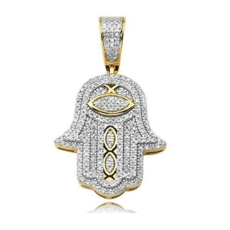 2021 Colosseum pendants collection photo, diamond hamsa